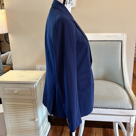 VERONICA BEARD Classic Dickey Blazer Single Breasted Blazer Sz 12 - Picture 3 of 12